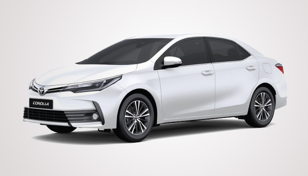 Toyota Altis rental car