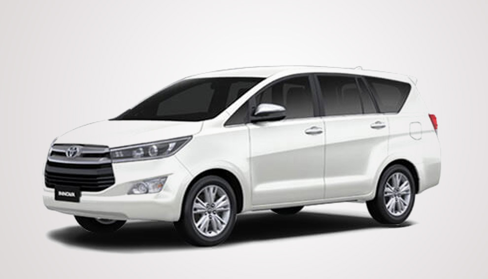 Toyota Innova Crysta rental car