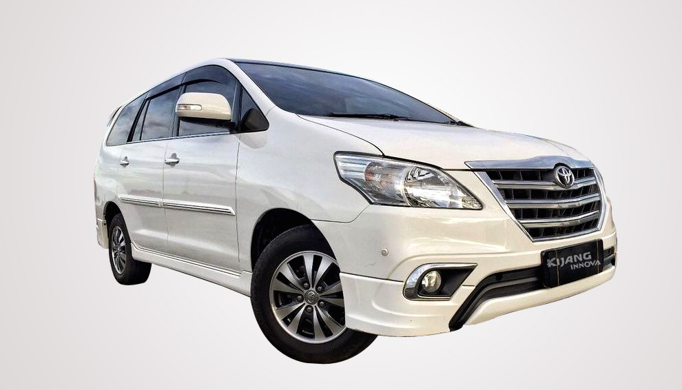 Toyota Innova rental car
