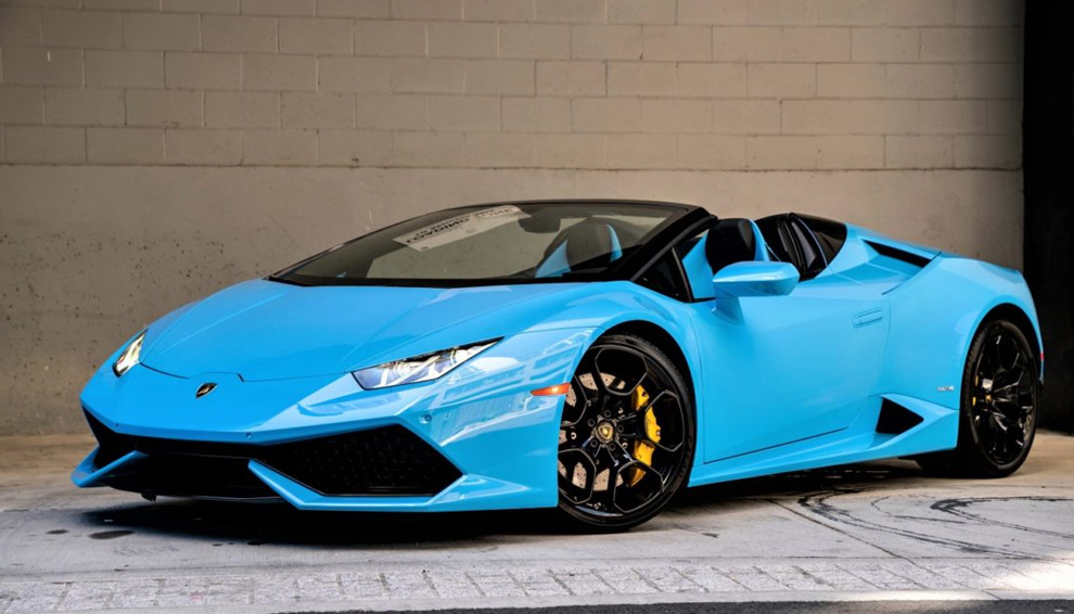 Lamborgini Huracan rental car