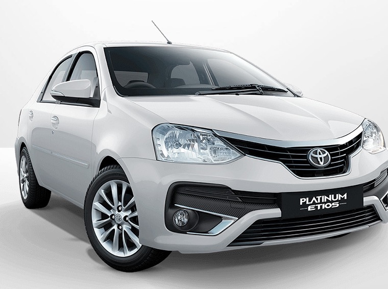 Toyota Etios rental car